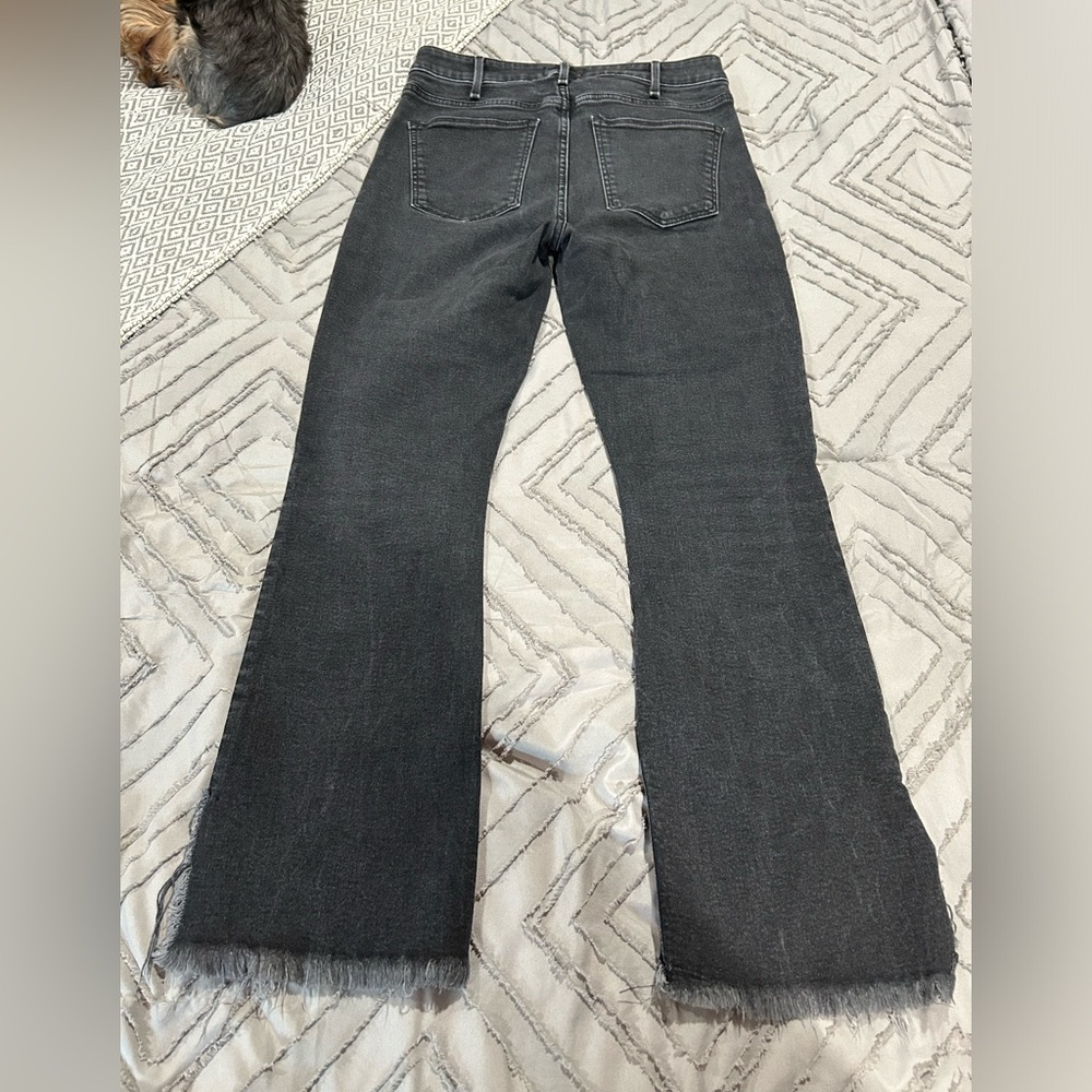High rise ankle flare Abercrombie